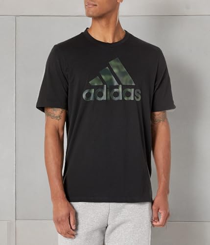 Adidas Men's Essentials Camouflage Printed Tee en coton doux premium - 3