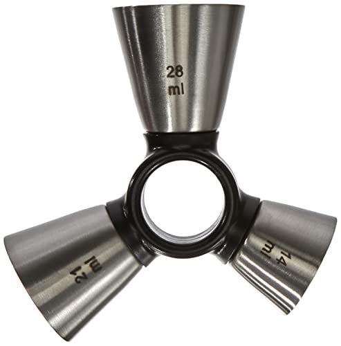IBILI 791600 - Medidor de licor triple, Silver/Black, 11 x 11 x 6 cm - Image 4