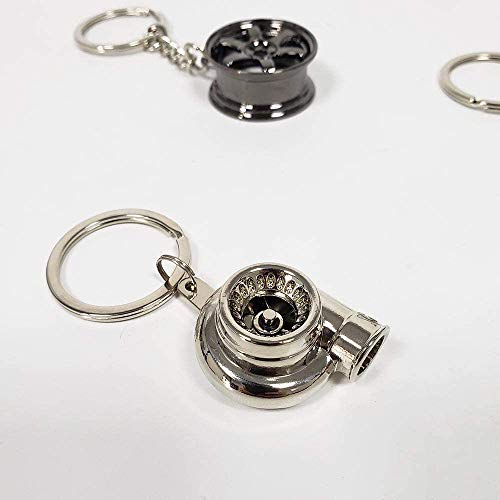 Ispeedytech Turbo Auto Keychain Piston Connecting Rod Alloy Short Quick Shifter Key Chain Ring Charming Auto Rainbow Metal Pendant Keyring Keyfob Neon (4) #TOP6