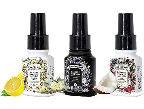 poo-pourri before you go toilet spray original citrus royal flush ship happens 14 oz bottles