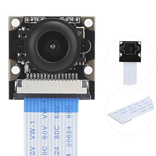 zalati Mini 1080P 5MP Night Vision Camera 130° Lens Fish Eye for Raspberry Pi 4B/3B+/3B/2B Camera Module - Image 4