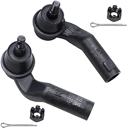 Image of Detroit Axle - Front 8pc Control Arms Kit for 2004-2009 Mazda 3 Sport, 2006-2017 Mazda 5, 2 Lower Control Arms w /Ball Joints 4 Tie Rods 2 Sway Bars Suspension Kit Replacement