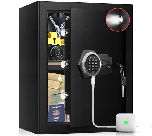 Coffre-fort de maison ignifuge pour protéger argent et documents - 2