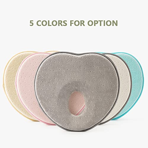 Travesseiro de bebê Mingzhe para recém-nascido evitar cabeça chata travesseiro confortável para mold