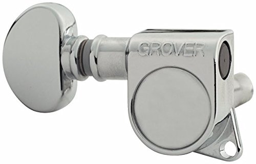 Grover 305C12 Rotomatics Têtes de Mécaniques Taille Moyenne - Les Beatles, Paul McCartney, John Lennon, RIngo Starr, George Harrison Grover 305C12 Rotomatics Têtes de Mécaniques Taille Moyenne