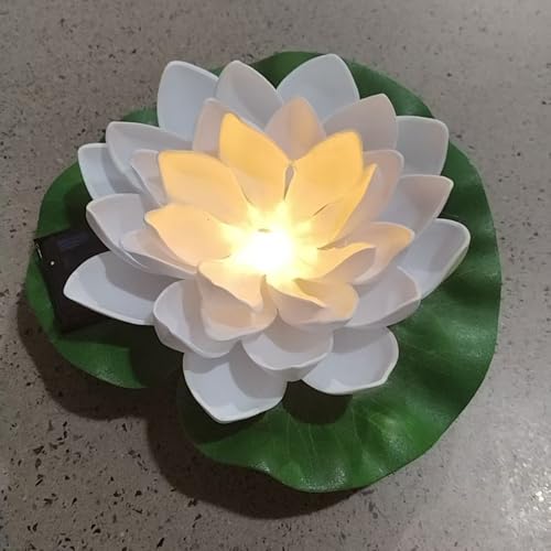 Luci a piscina galleggiante - Luci da stagno per esterno | Lampada di loto per esterno | Luce da giardino a led impermeabili | Lampada da giardino impermeabile a Lanterna Lantern | Decorativo decorazi