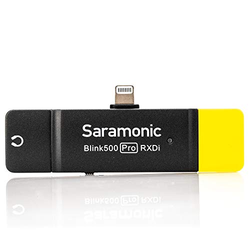 Image of Saramonic Advanced 2.4GHz 2-Person Wireless Clip-On Microphone System with Lavaliers & Lightning Receiver for Apple iPhone & iPad (BLINK500PROB4)