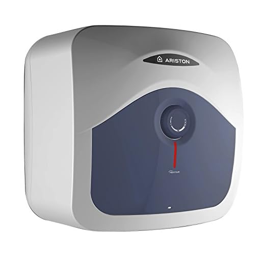Ariston 3100321 Scaldabagno Elettrico 30 L, Sopralavello, Multicolore, 49 x 46 x 60 cm