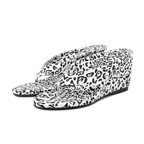 Sandales compensées tongs pour femmes parfaites pour le confort chic en été