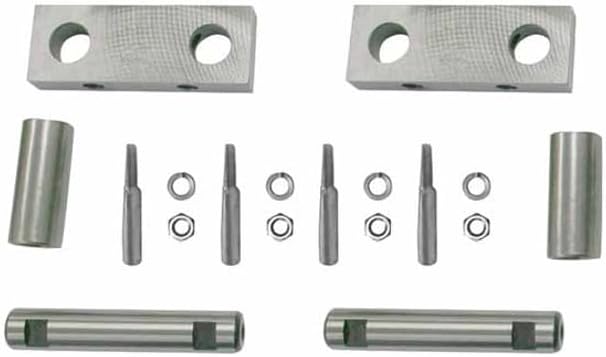 Technical Precision Replacement for International S1800 Year 1983 Leaf Spring Shackle KIT 3.0 in Wide Spring