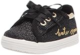 Keds Kid's Kickstart Crib Sneaker, Black, 4 Medium Infant