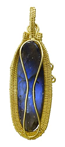 Pendentif Labradorite unisexe pour sublimer vos bijoux de mode