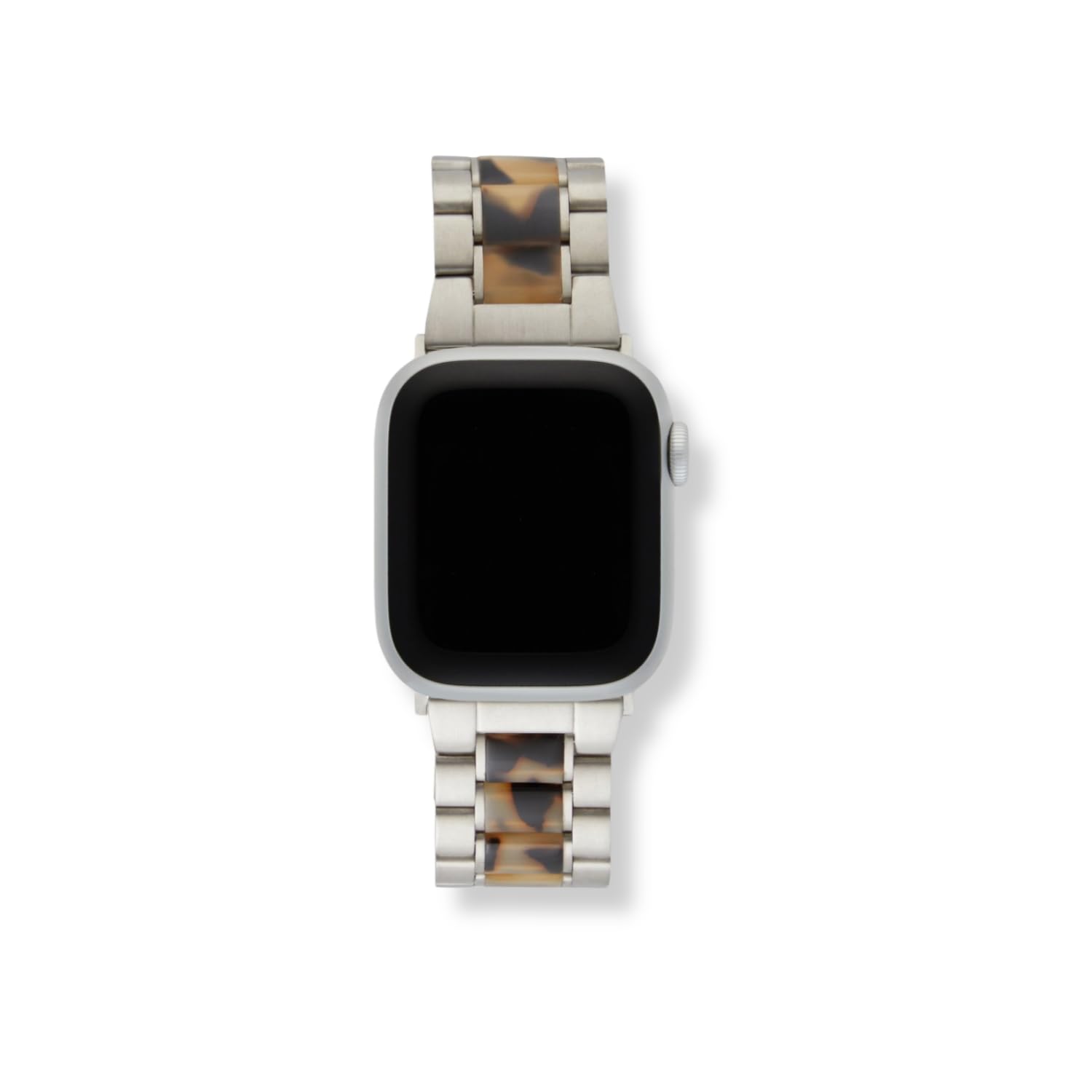Photo 1 of MACHETE Boyfriend Apple Watch Band - Acetate & Stainless Steel, Blonde Tortoise