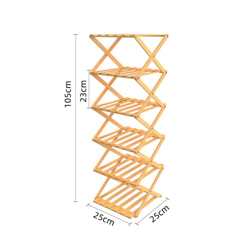 Meuble chaussure vertical et étagère de rangement d'angle peu encombrante - 3