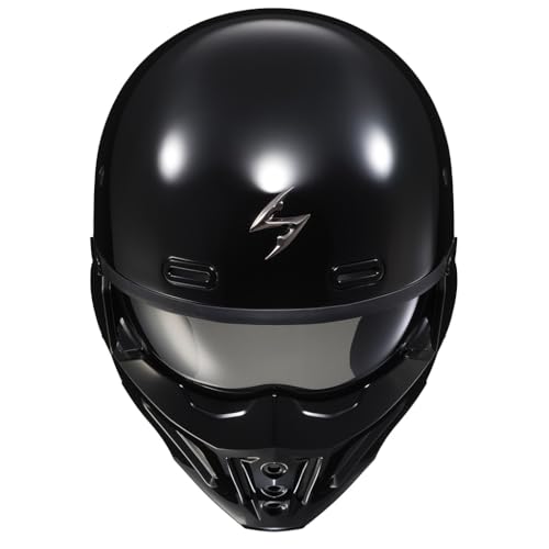 Image of ScorpionEXO Covert X Open Face Half Shell 3 /4 Mode Motorcycle Helmet Comm Ready Speaker Pockets DOT