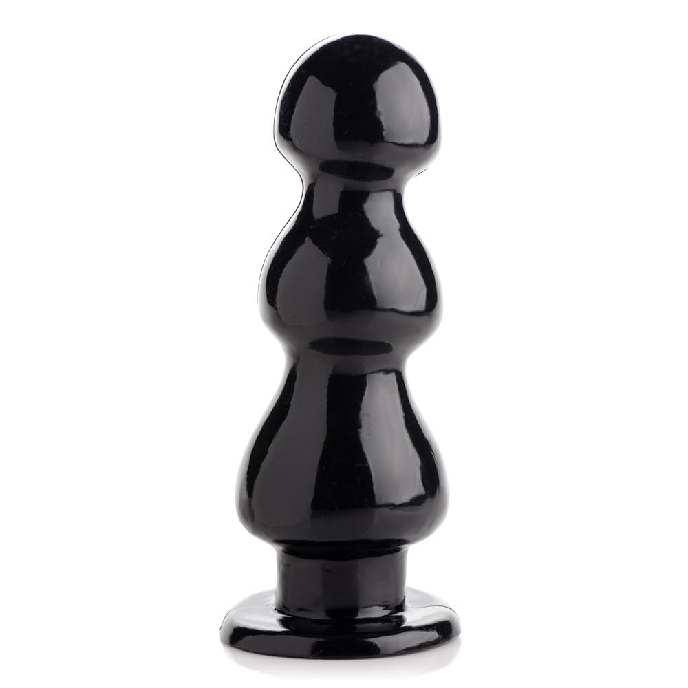 Butt plug Large Master Series Three Bumps pour surmonter le manque de sensations - 3