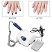 Produktbild Professionell Elektrische Nagelfräser Maniküre Pediküre Set 210 Modell Polier Schnitz für Acryl Gele Kallus Familie Salon Engagiert 35000 U/min