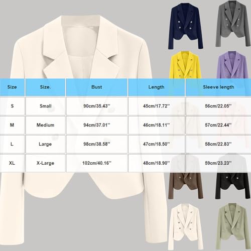 Women's Blazers Business Casual Outfits for Women Work Jackets Professional Clothes Womens Blazer Interview Clothing3