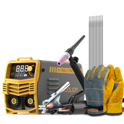 TOOLIOM 135A Stick/Lift TIG Welder 110V MMA ARC Welder Machine with Lift TIG Torch with LCD Display...