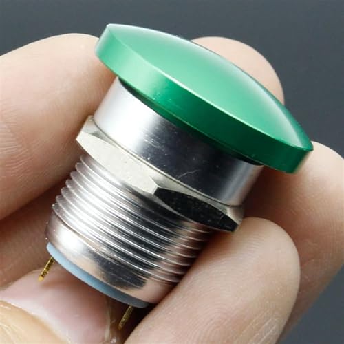 Interruptor robusto de acero inoxidable con cabeza de seta y borne de 5A ajustable 4