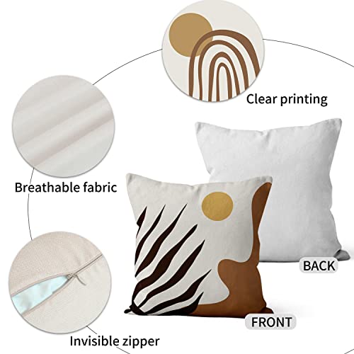 Housse de coussin boho 50x50 pour sublimer votre salon moderne