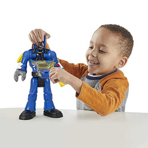 Fisher-Price HGX98 Imaginext Dc Super Friends Batman Toys Insider & Exo Suit 12-Inch Robot thumb #1