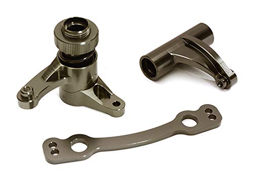 Integy RC Billet Machined Alloy Steering Bellcrank Set for Arrma 1/8 Kraton 6S BLX