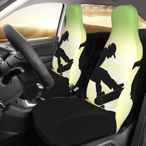 Housse de siège auto universelle imperméable lot de 2 pièces