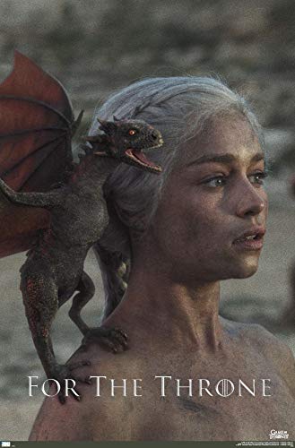 Trends International Game of Thrones - Daenerys Targaryen Wall Poster, 22.375' x 34', Premium Unframed Version
