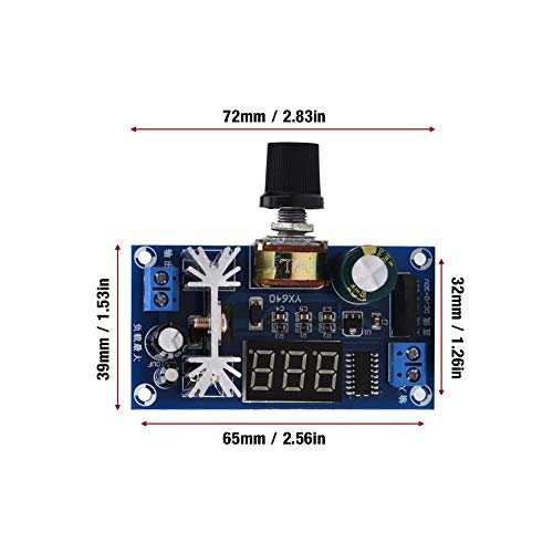 Image of Variable Voltage Regulator Adjustable Voltage Regulator Lm317 Adjustable Voltage Regulator Power Supply Board Digital Voltage Display