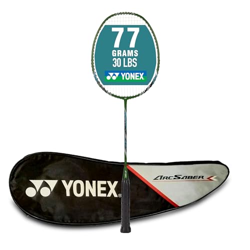 Carbon Graphite Badminton Racquet Arcsaber 73Light Leaf Green G4 5U