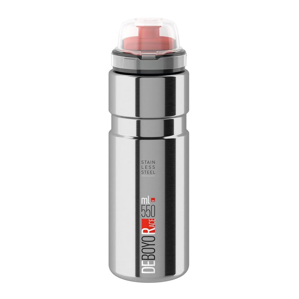 ELITE,One Size,FA003514571 Deboyo Race stainless steel vacuum bottle 550 ml silver - 12 hours thermal