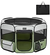 Petsfit 犬 サークル ペットサークル 八角形 Lサイズ オフホワイト Amazon | Petsfit ペットサークル 折りたたみ 猫の分娩室 全犬種対応