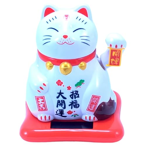 Maneki Neko, Gatinho da Sorte Japones, Gato da Sorte, DT0845, O Gato da Sorte Japonês é Um Símbolo d