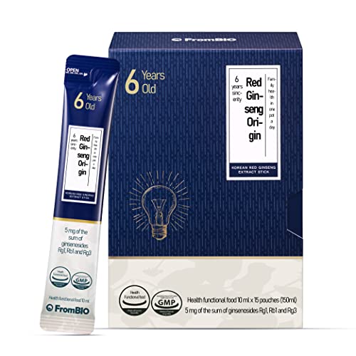 Frombio Red Ginseng For Concentrate And Memory, 6 Years Of Perseverance #TOP4