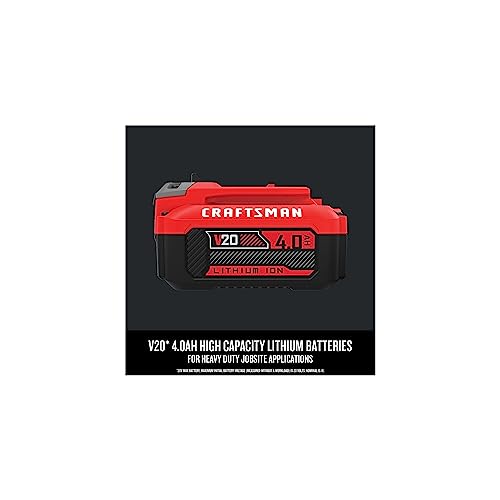 CRAFTSMAN V20 4Ah Battery 2-Pack