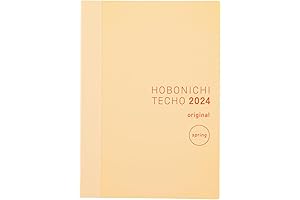Hobonichi Techo Original Book (Japanese, A6, Daily Monthly Planner, April 2024 Start, Sunday Start)