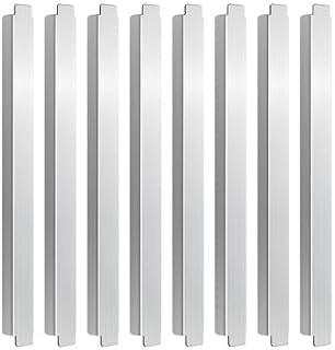 8 Stainless Steel Adapter Bars For Food Service Dividers Compatible With Standard 12-Inch Steam Table & Hotel Pans for Hotel Restaurant Kitchen Catering Home