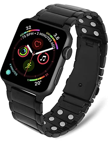 Bracelet Apple Watch magnétique MagnetRX anti-chute en acier inoxydable 316L
