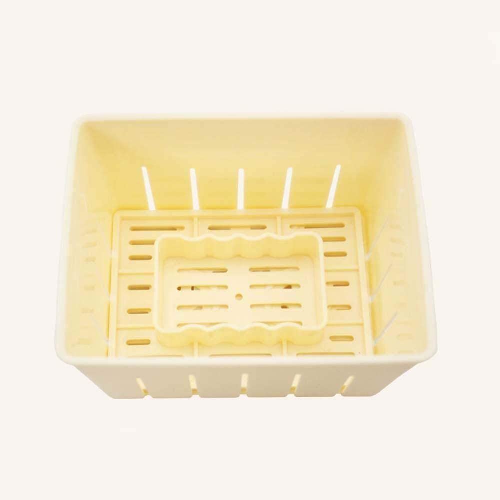 Pressa Per Tofu Fai Da Te - Stampo In Plastica Con Vassoio Antigoccia Per Rimuovere Acqua - Foto 13