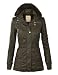LL Womens Jet Setter Faux Leather Trench Coat