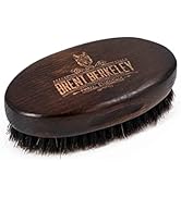 Brent Berkeley - Beardbrush - Natürlicher Wildschweinhaar & Buchenholzkamm - Bartpflege & Styling...
