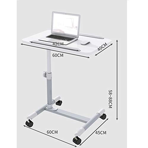 Klapptisch, verstellbares TV-Tablett, Tischbett und TV-Tablett auf dem Sofa Bequemes Klapptisch-Frühstückstablett, geeignet for den Einsatz im