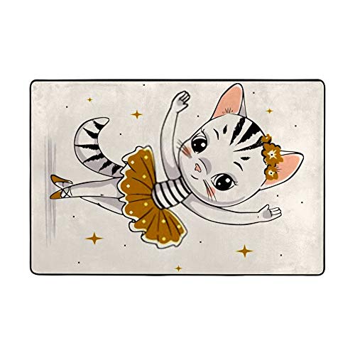 Tapis enfant microfibre corail doux et lavable salon - 3
