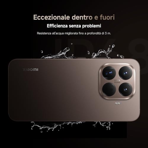 Xiaomi 15T Pro, Smartphone 12+512GB, Display Eye-Care Da 6,83" 144Hz, Mediatek Dimensity 9400+, Teleobiettivo Leica 5X Pro Da 50MP, 5500Mah, Garanzia 2 Anni, Nero, Caricabatterie Non Incluso - 8