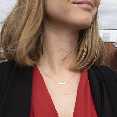 Collar de oro de 9K Carissima Gold gargantilla con colgante para mujer de 41cm 3