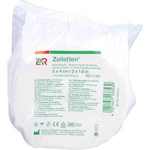 Zelletten Tupfer steril, 4x5 cm, 500 St