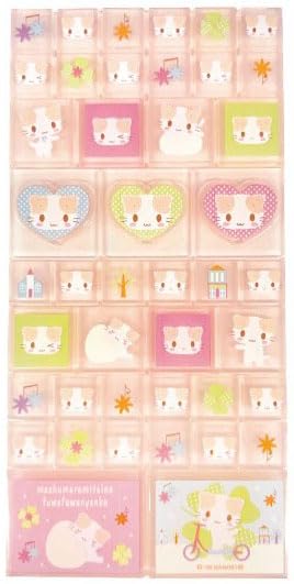 Amazon.co.jp: マシュマロみたいなふわふわにゃんこ タイルシール