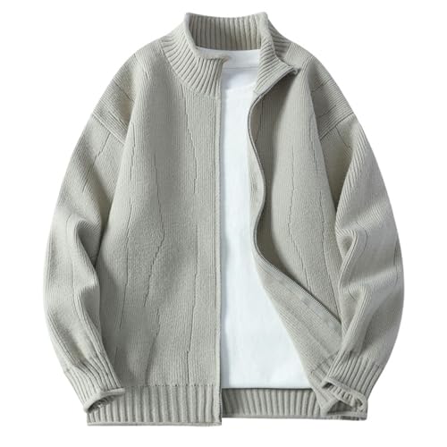 Pull en tricot veste manches longues vêtement chaud hiver homme