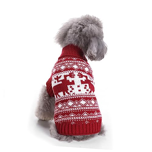 Pull Chaud À pour Animaux De Compagnie tricoté de Noël